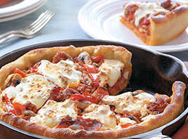 Very Deep Pan Pizza